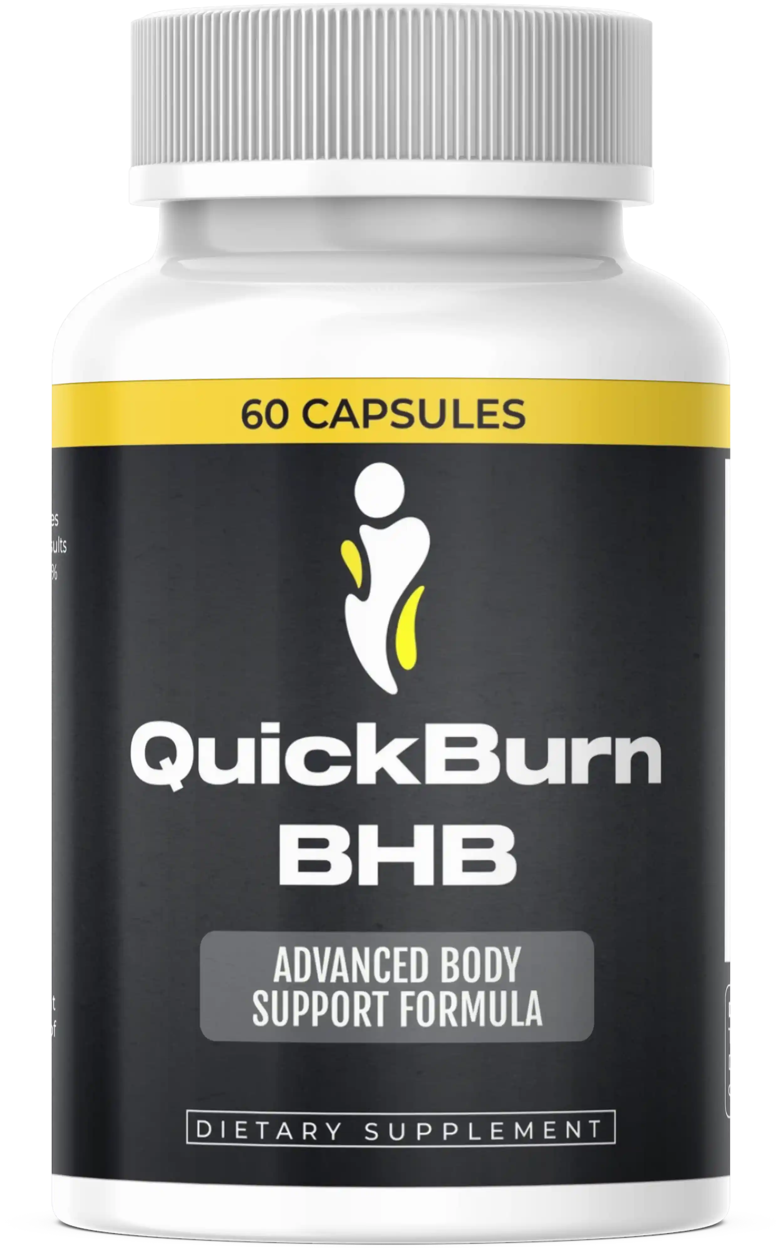 QuickBurn BHB cognitive support capsules bottle